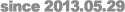 設立2013年5月29日